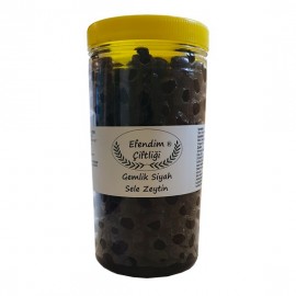 Efendim Çiftliği Gemlik Siyah Yağlı Sele Zeytin 1 Kg
